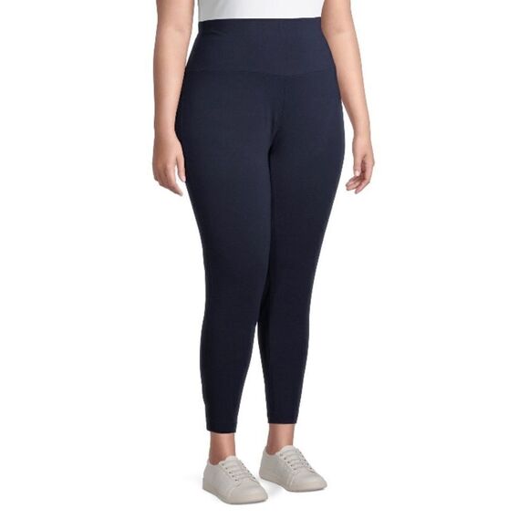 Women's Plus Size High Waist Soft Comfy Leggings Size 0X (14W) - Picture 7 of 8
